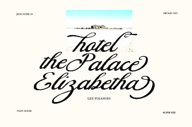 Elisha Script font