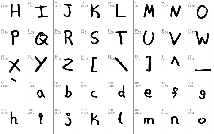 Hipchick font