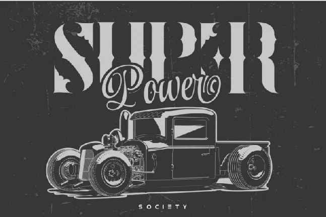 Society Vintage font