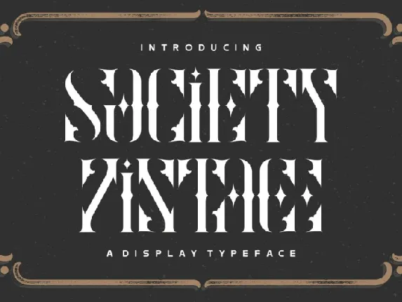 Society Vintage font