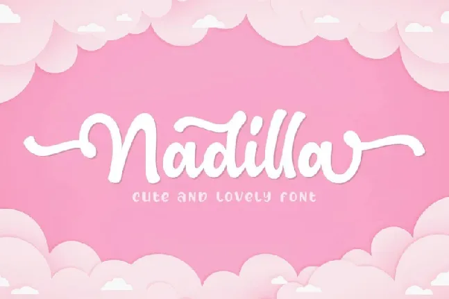 Nadilla font