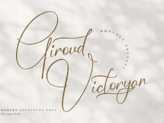 Giroud Victoryan font