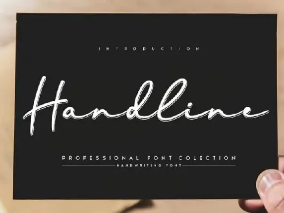 Handline Script font