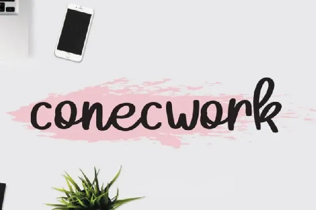 Hugework Handwritten font