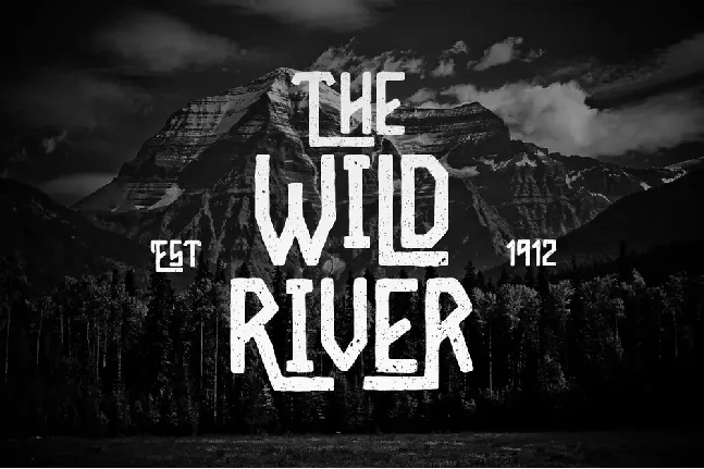 Wild River Typeface font