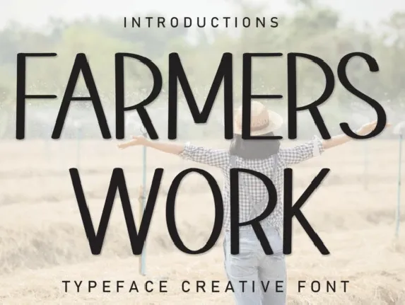 Farmers Work font