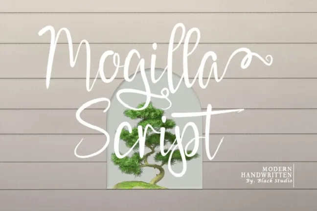 Mogilla Script font