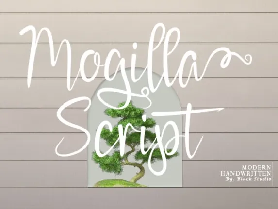 Mogilla Script font