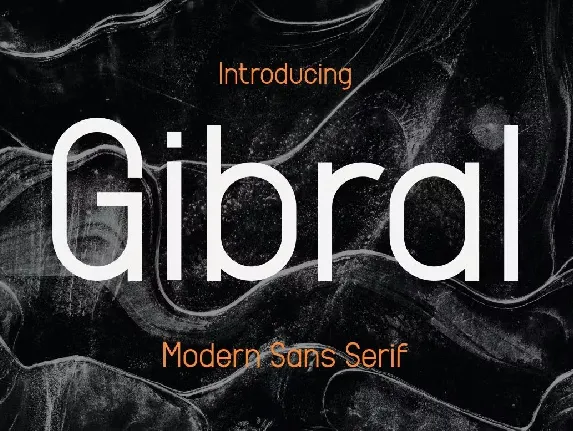 Gibral font