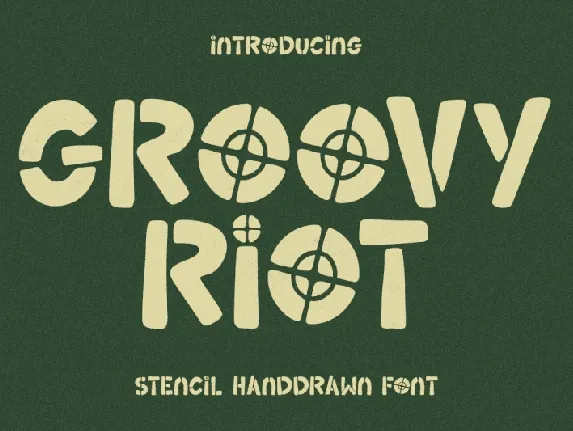 Groovy Riot font