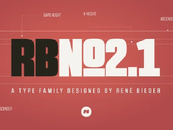 RBNo2.1 & RBNo3.1 font