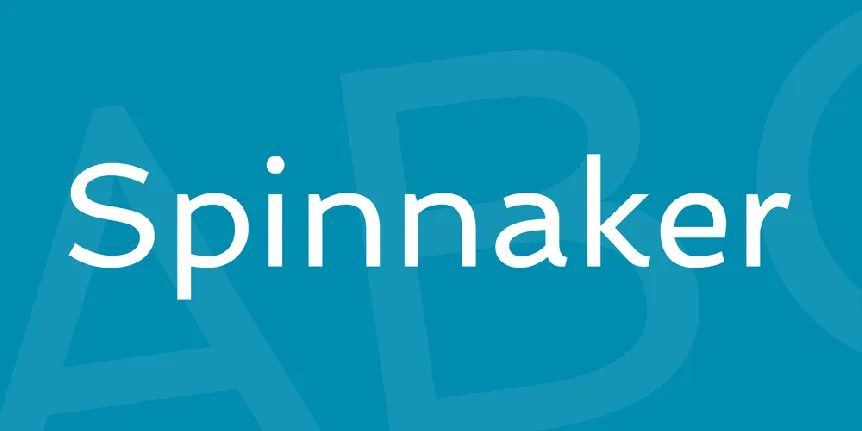 Spinnaker font