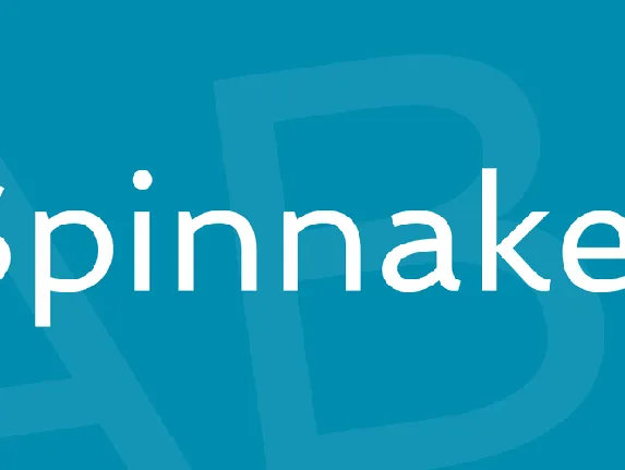 Spinnaker font