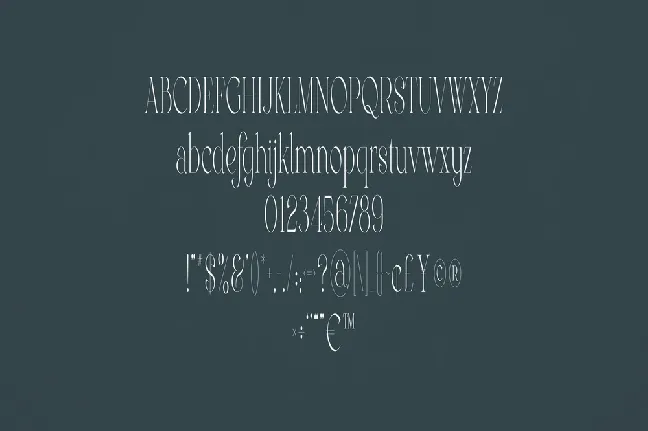 Birch font