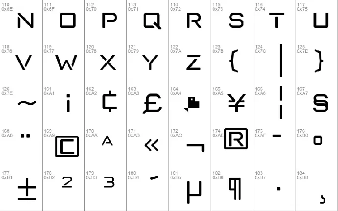 Neo Latina font