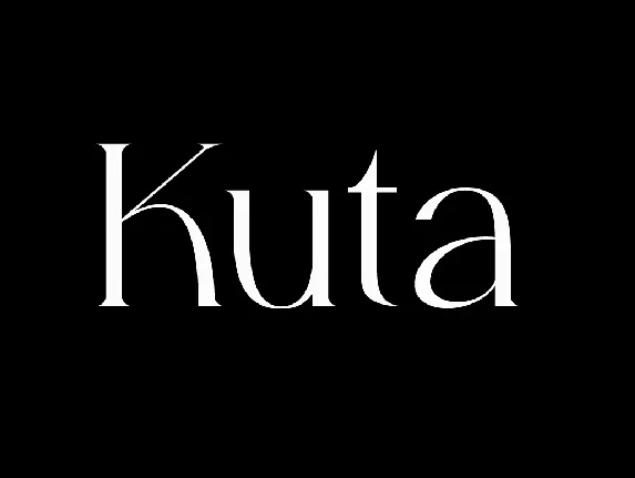 Kuta font