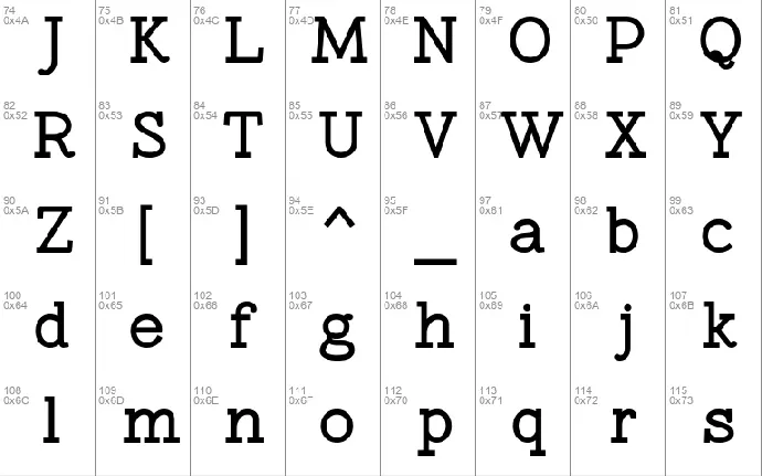 Eskool font