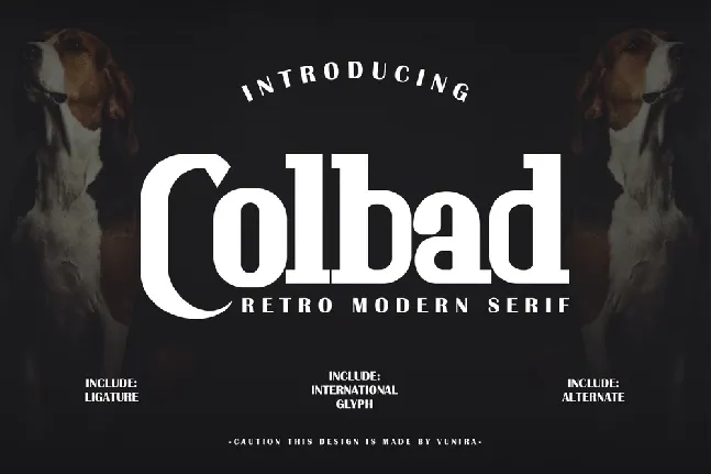 Colbad font