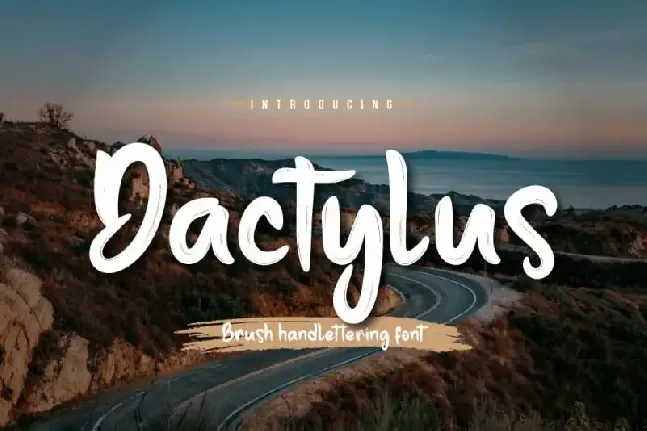 Dactylus Script font