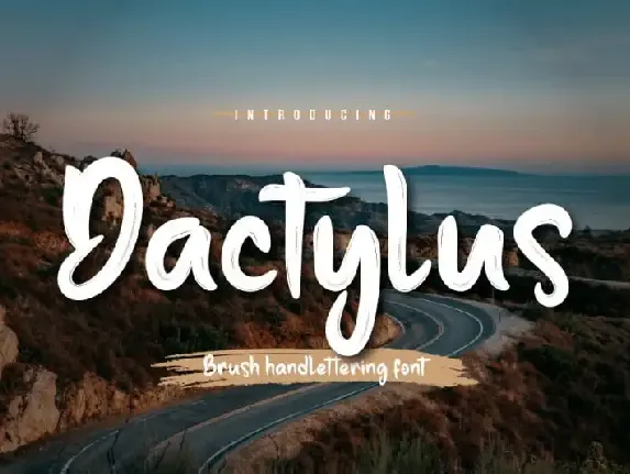 Dactylus Script font