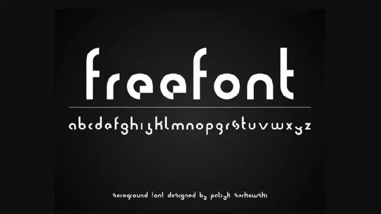 Sereq Display font