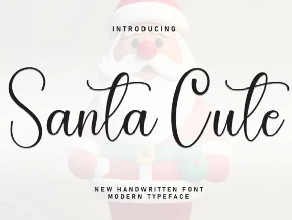 Santa Cute font