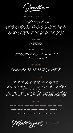 Ganetha font