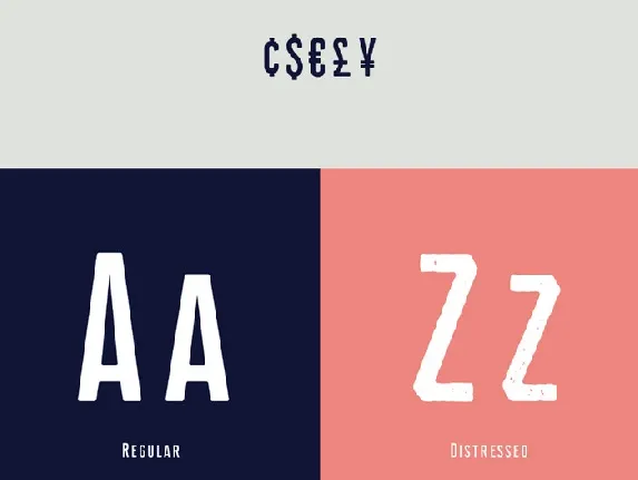 Union Condensed Typeface font