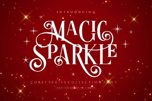 Magic Sparkle font