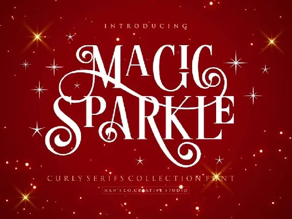 Magic Sparkle font