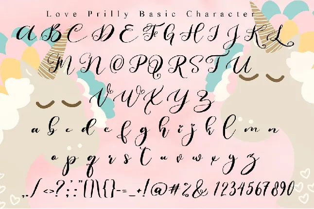 Love Prilly font