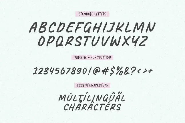 Meatball font