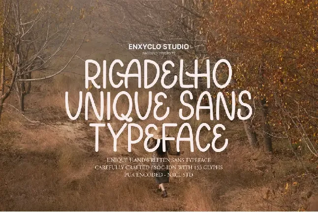 NCL Ricadelho font