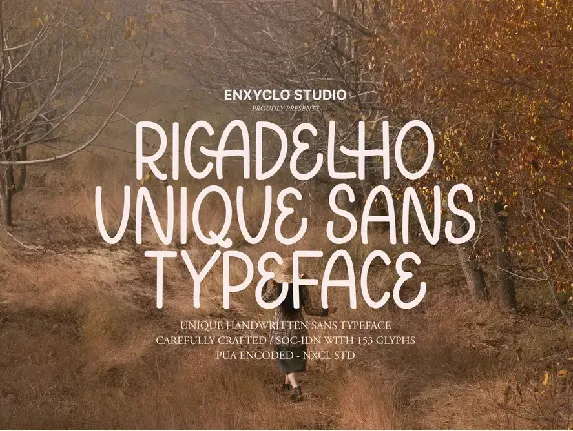 NCL Ricadelho font