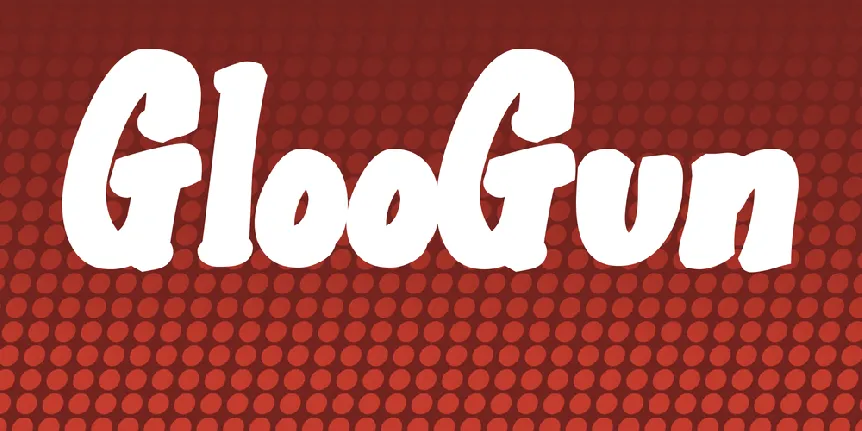 GlooGun font