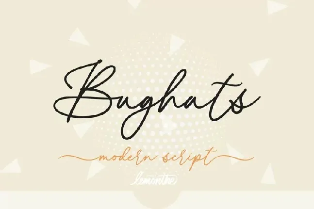 Bughats font