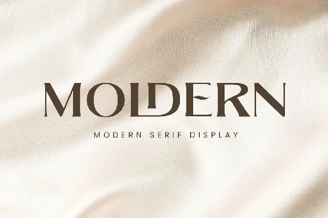 Moldern font