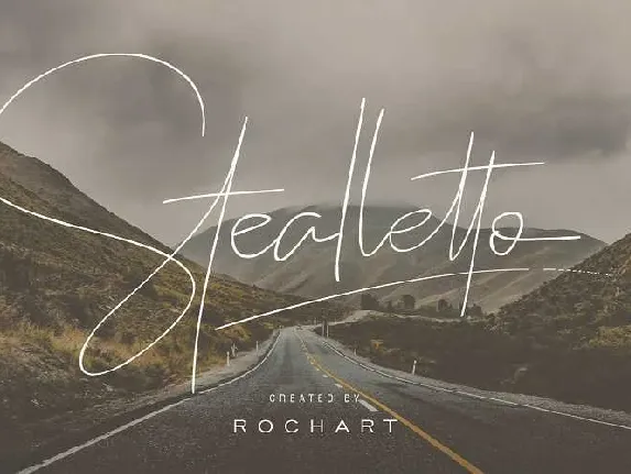 Stealletto Signature Free Download font