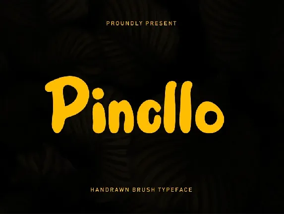 Pincllo Demo font