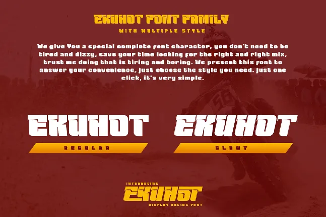 EKUHOT trial font