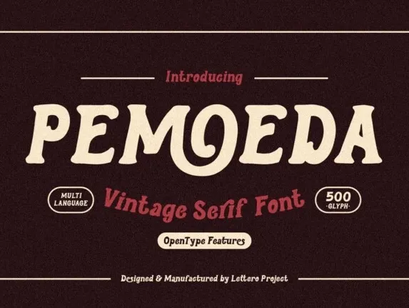 Pemoeda font