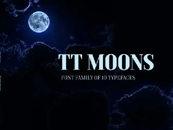 TT Moons Family font