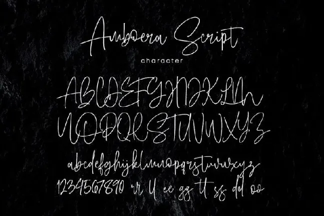 Amboera Handwritten font