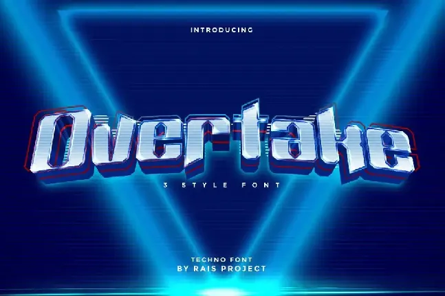 Overtake font