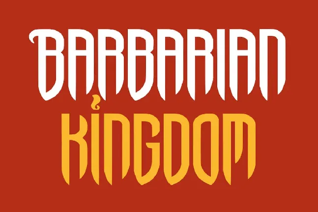 Dark Dragon font