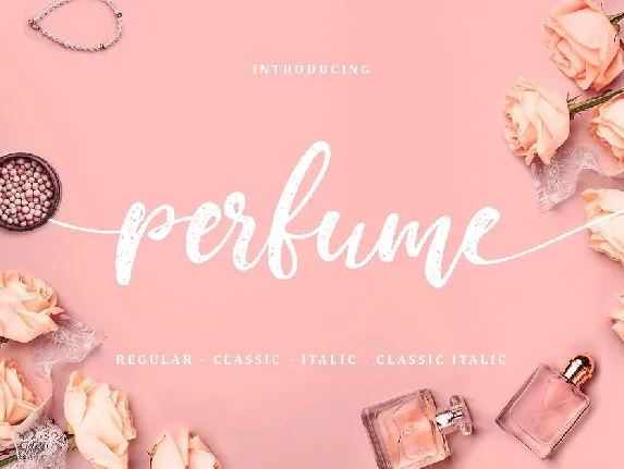 Perfume Classic Script Free font