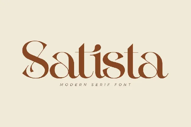 Satista font