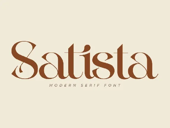 Satista font