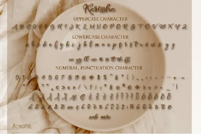 Karissha font