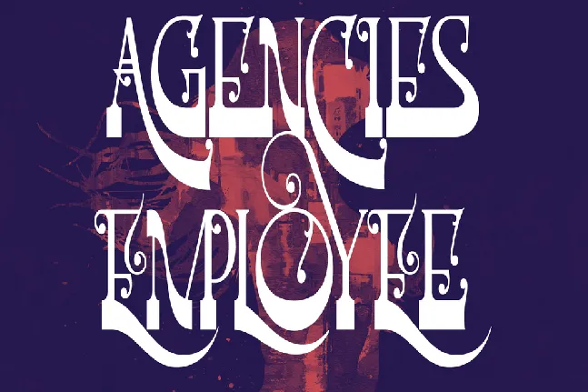 Agencies Employee Demo font